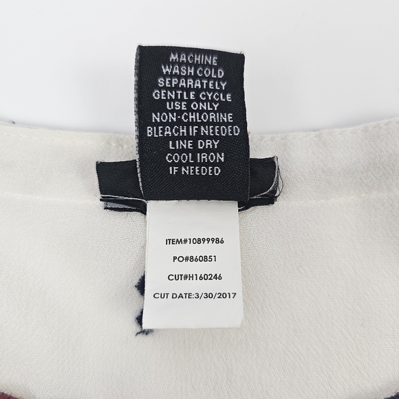 Torrid Ivory Boho Embroidered Peasant Tunic Top Women's Size 0 (Fits L/XL) - Picture 12 of 12